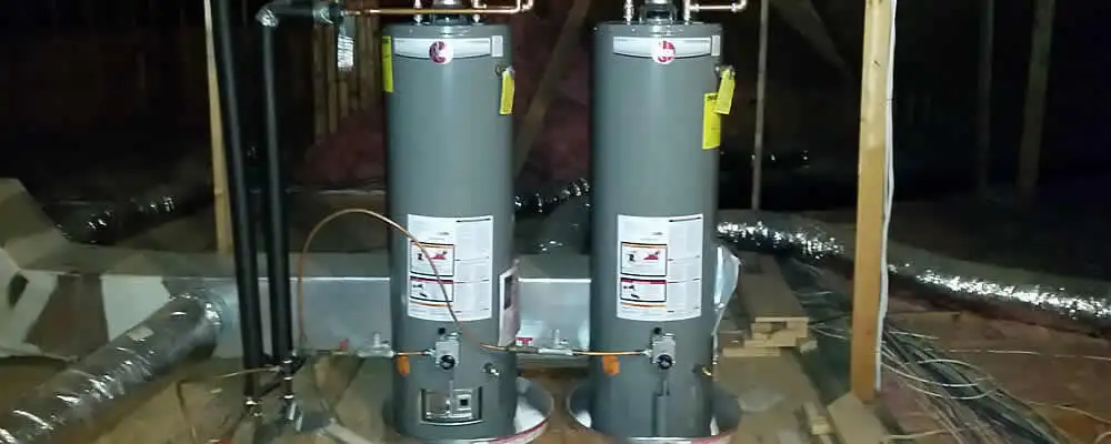 Tankless water heater installation for home hot water in Greensboro, NC